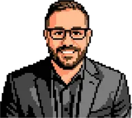 Mike - pixel art portrait